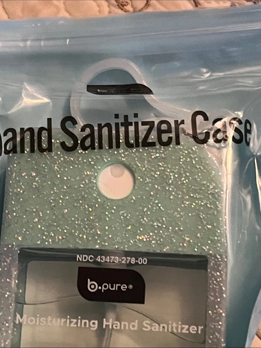 Spray Hand Santizers in Matching Clip On Silicone Cases
